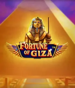 Explore the ancient world of Fortune of Giza slot by Pragmatic Play, highlighting a stunning depiction of a Pharaoh before the iconic pyramid backdrop. This graphic conveys the richness of Egyptian heritage, great for history buffs, delivering a fascinating adventure.